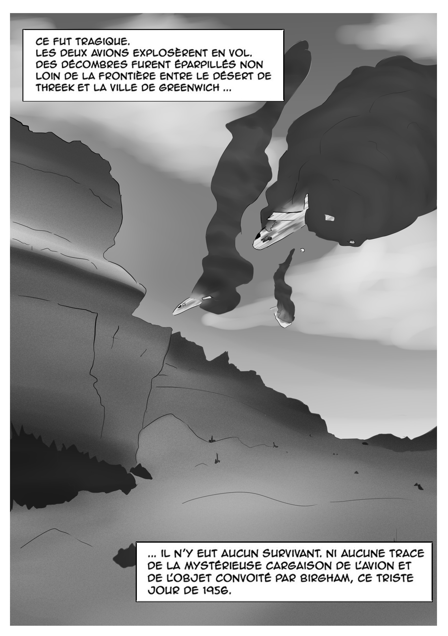 Flextstory — Prologue · L'accident (1956), planche 4/4