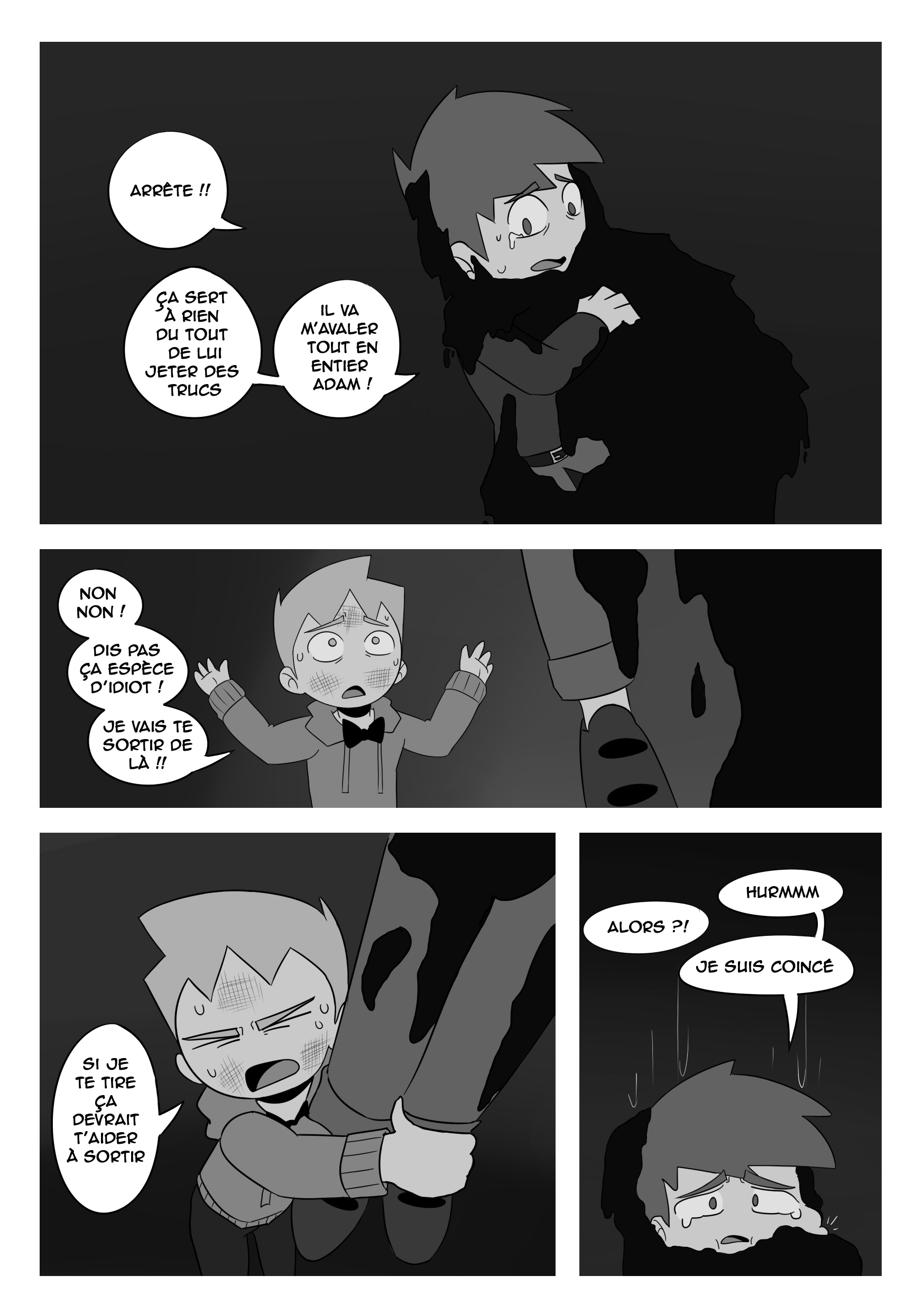 Flextstory — Le fantôme de l'horloge, planche 2/9