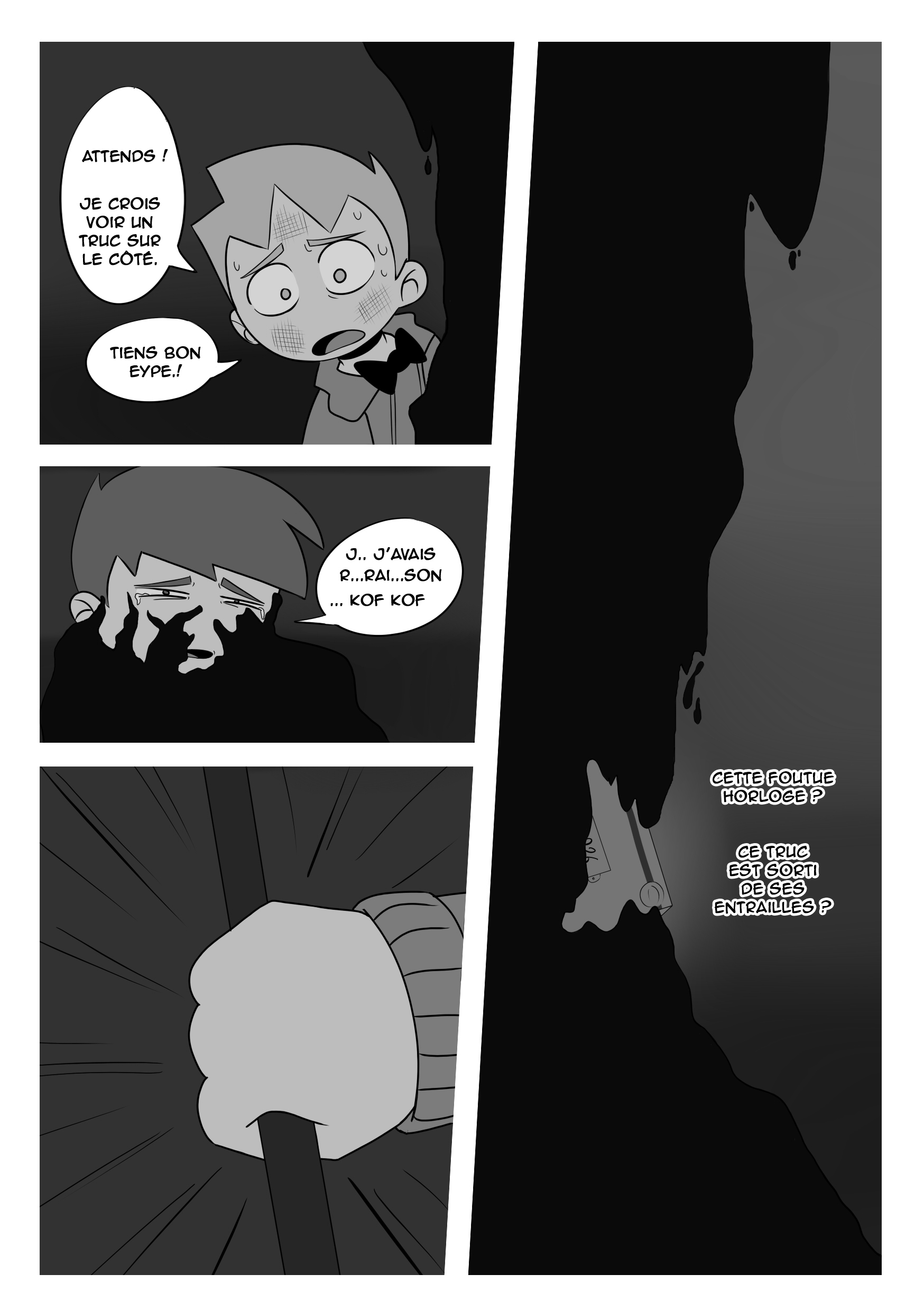 Flextstory — Le fantôme de l'horloge, planche 3/9