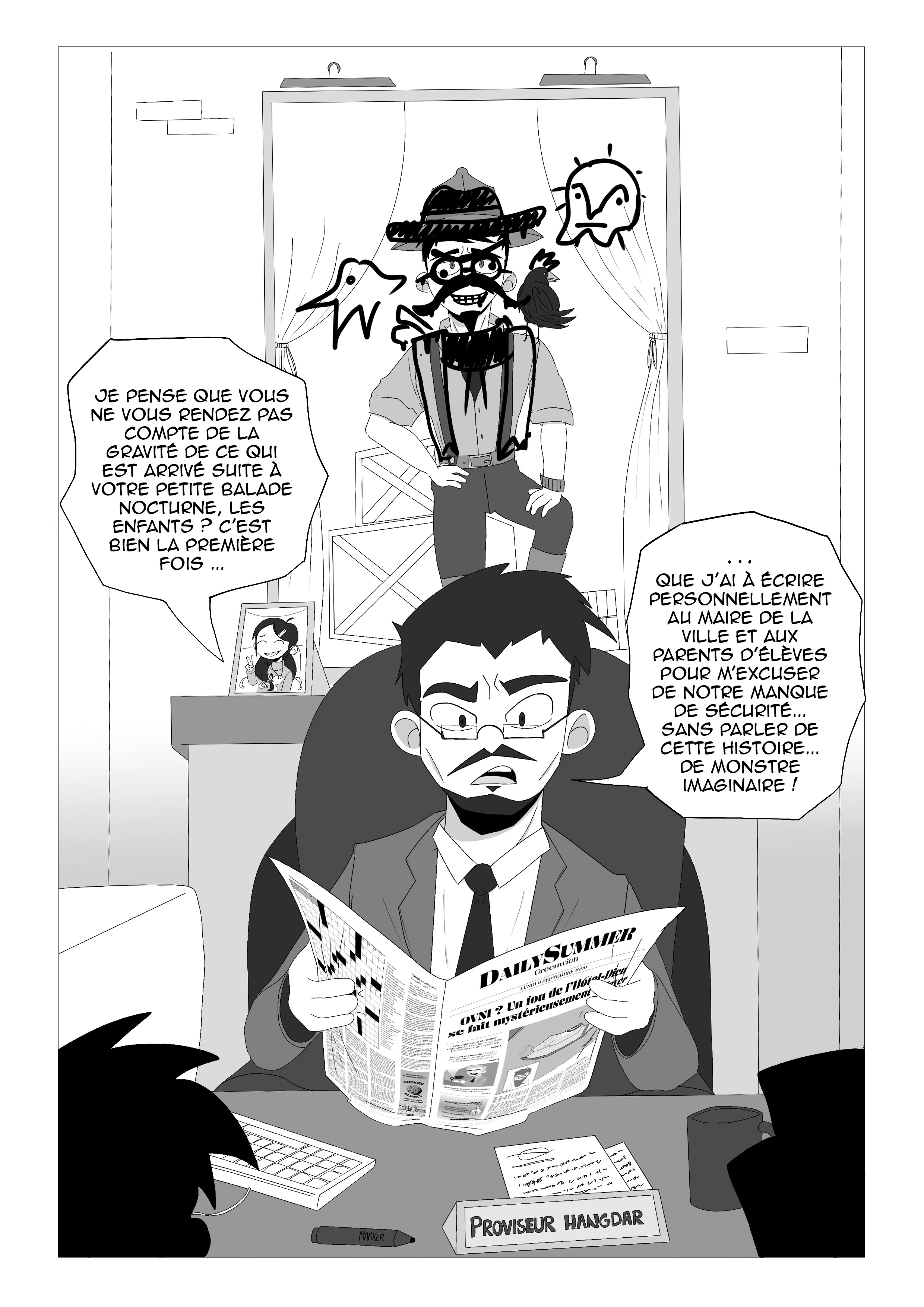 Flextstory — Face au proviseur, planche 4/7