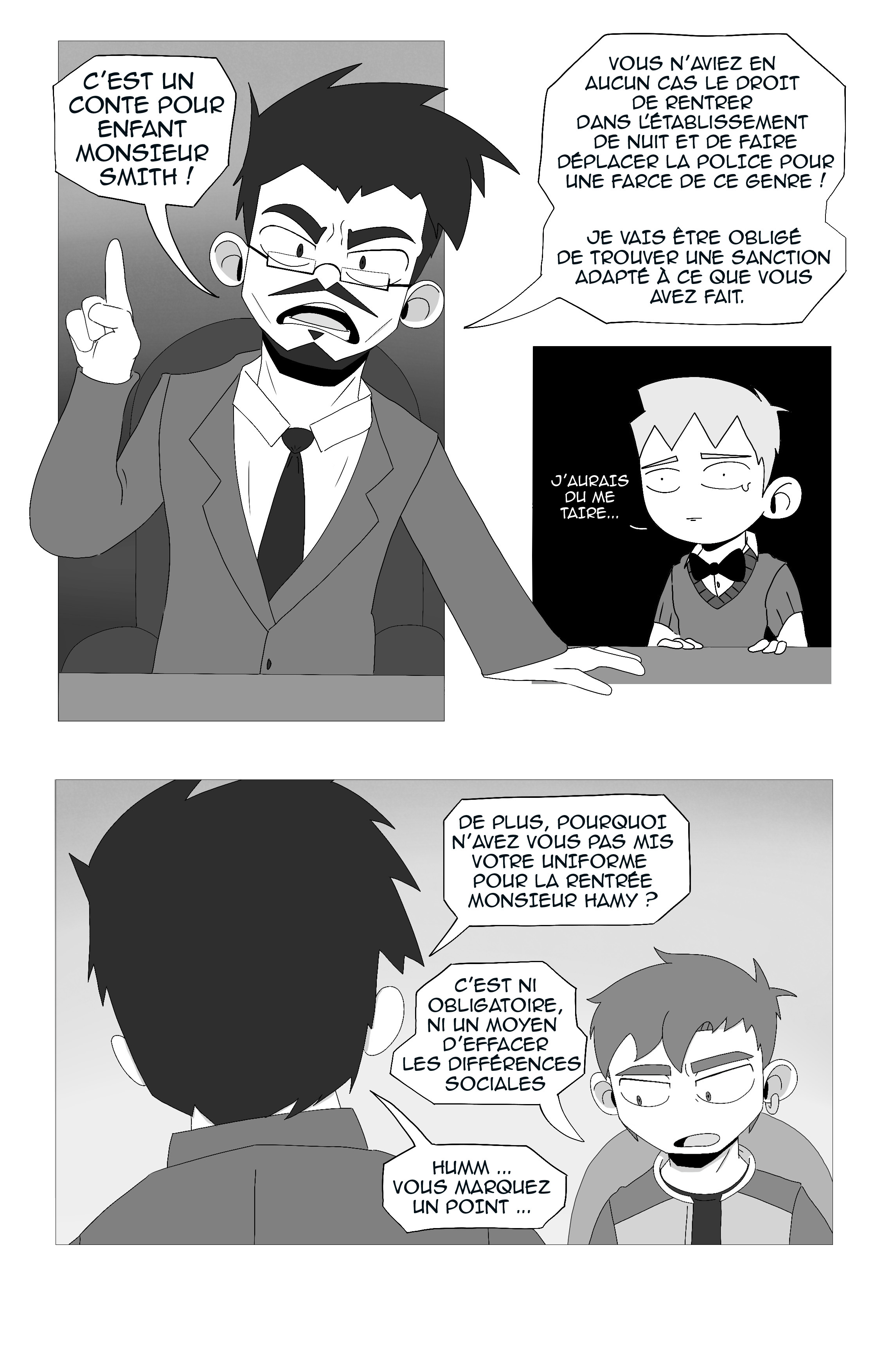 Flextstory — Face au proviseur, planche 6/7