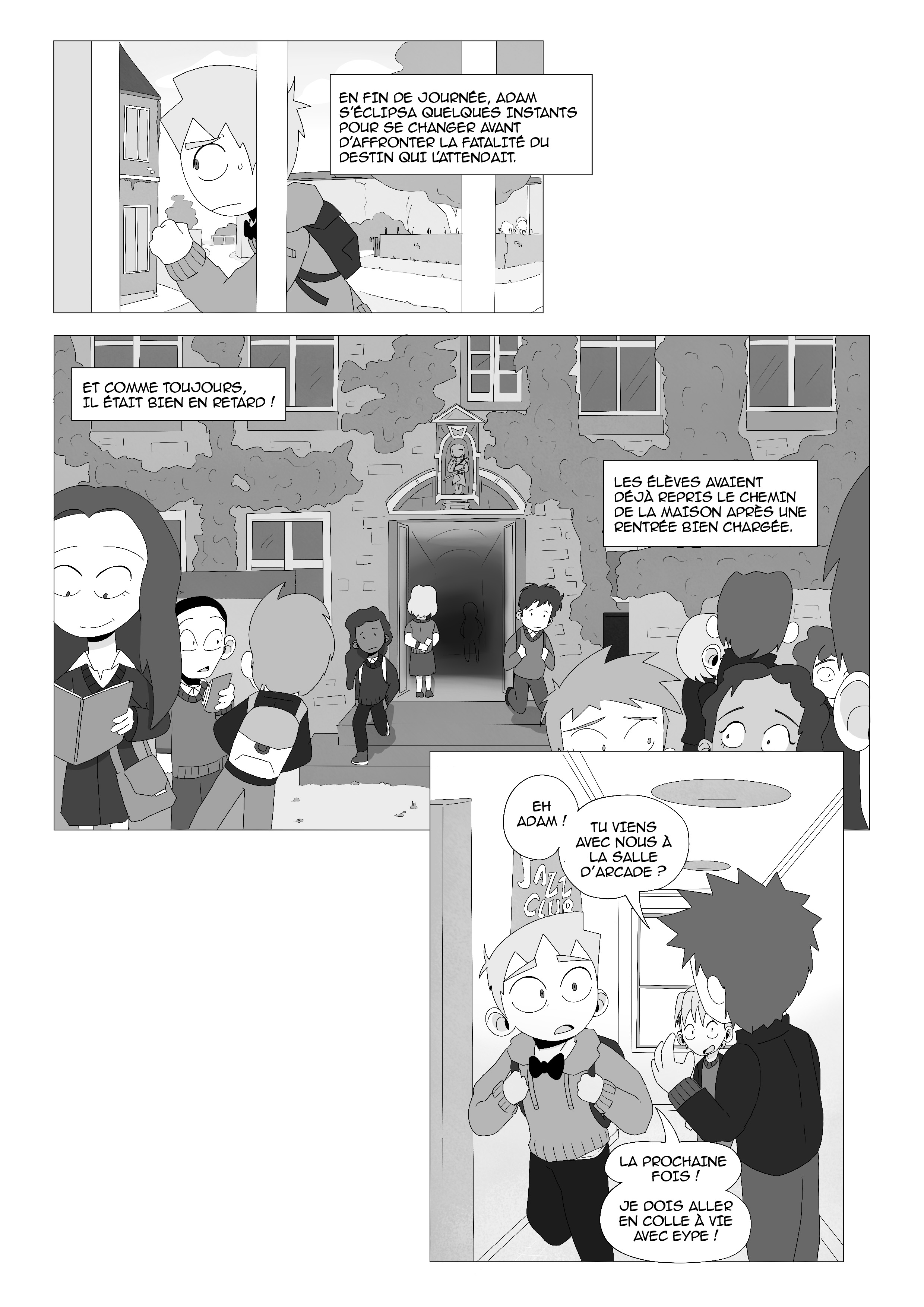 Flextstory — Lisa Hangdar, planche 1/4