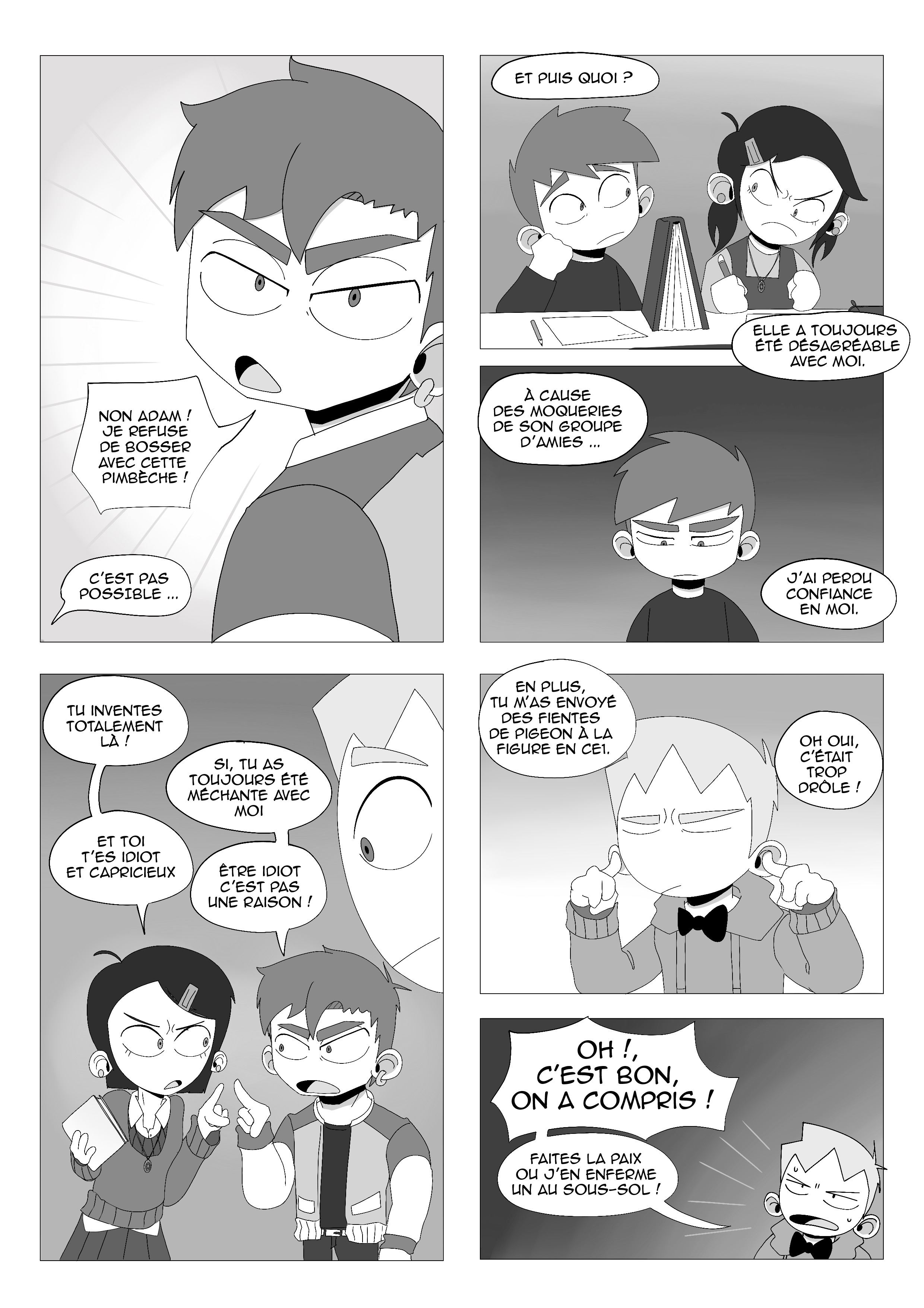 Flextstory — La gazette de l'école, planche 2/6