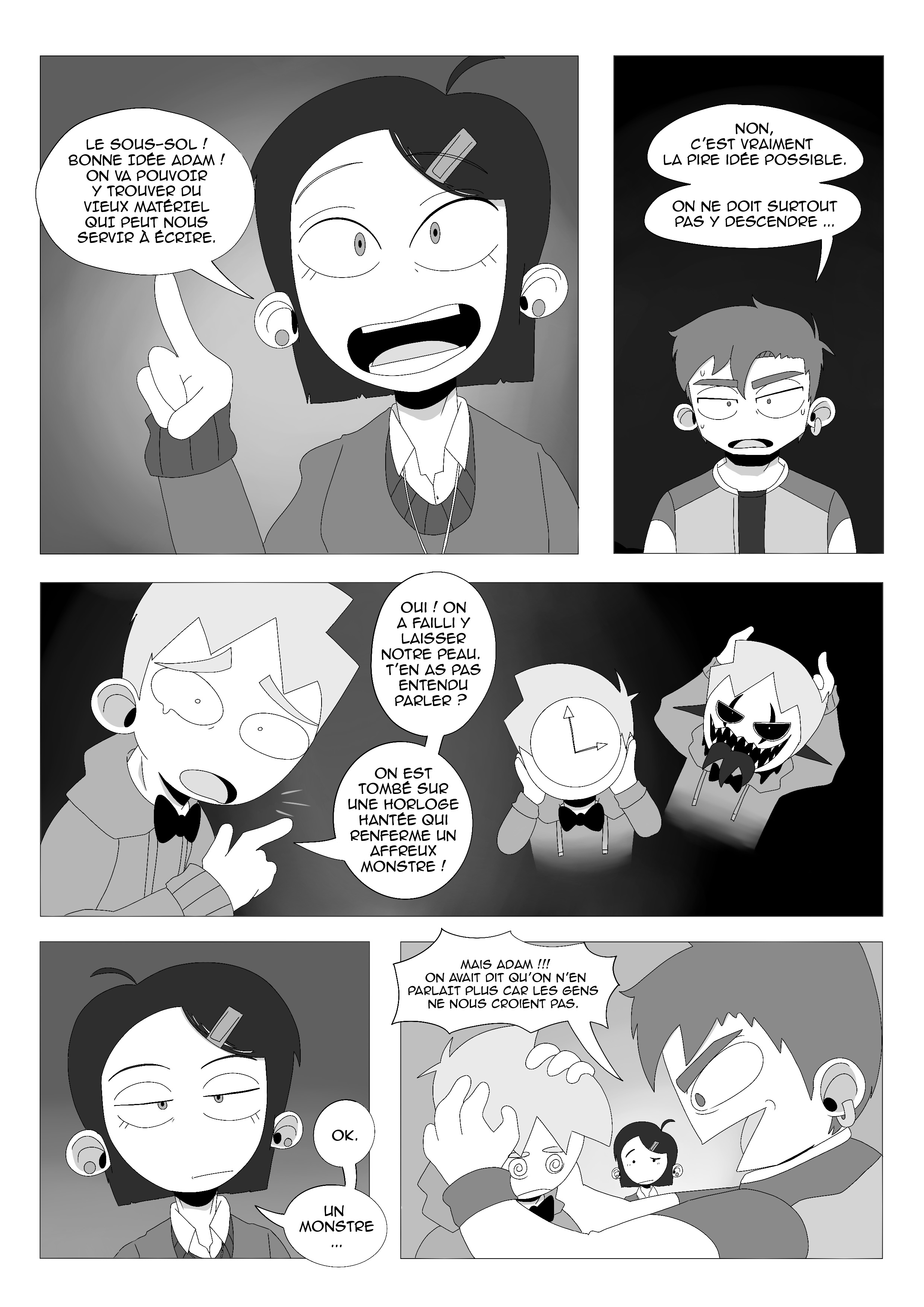 Flextstory — La gazette de l'école, planche 3/6