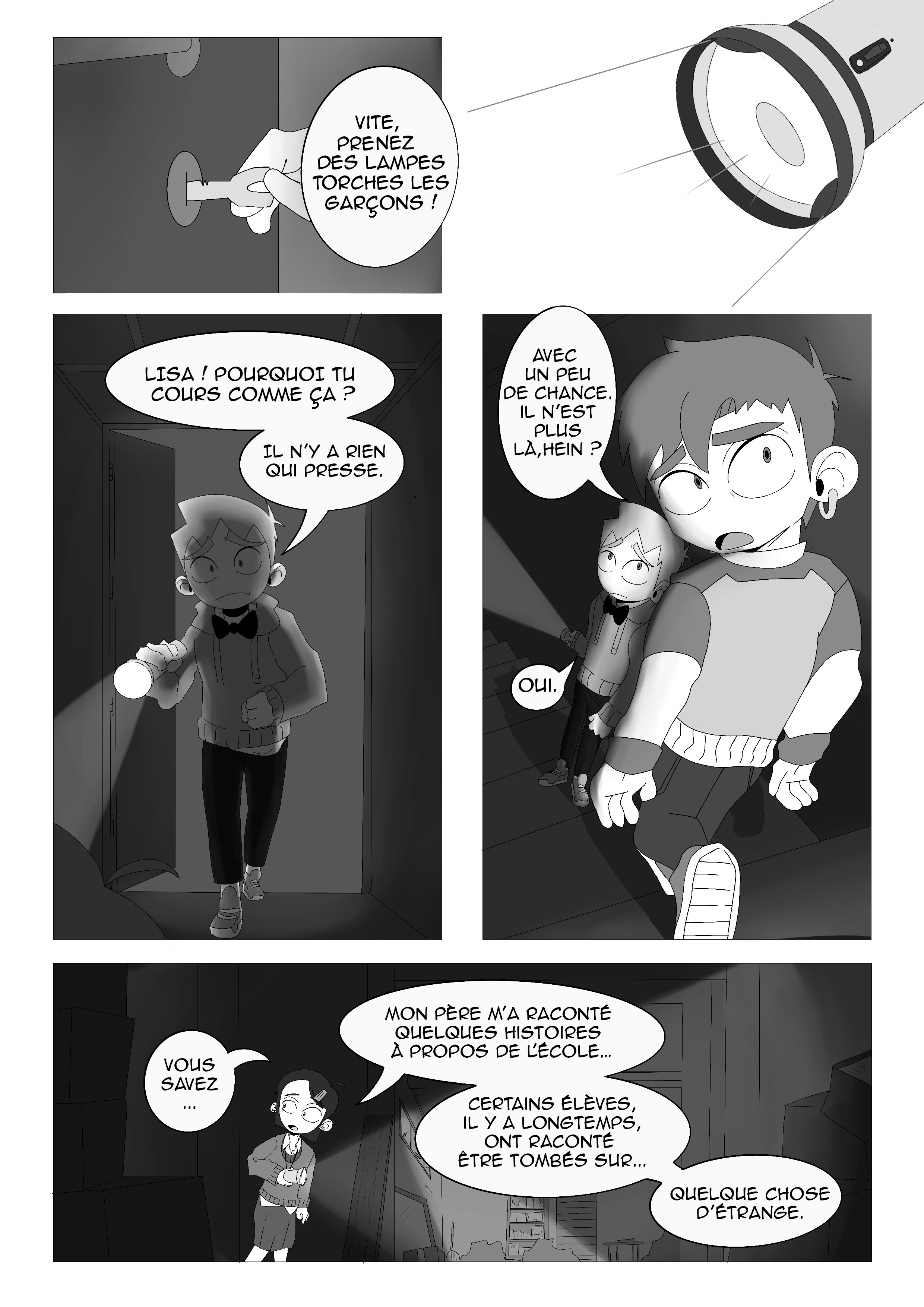 Flextstory — La gazette de l'école, planche 5/6