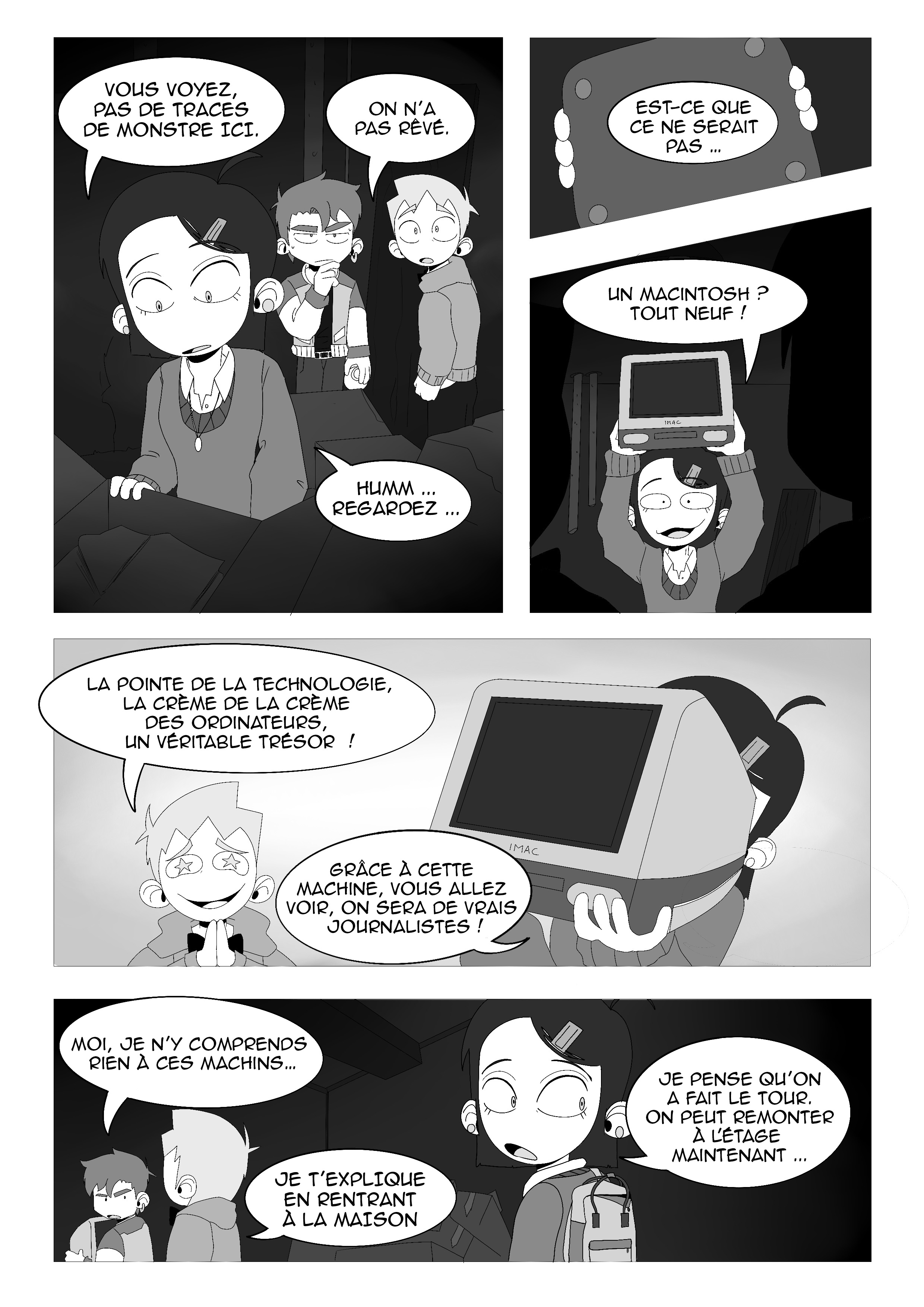 Flextstory — Retour au sous-sol, planche 5/6