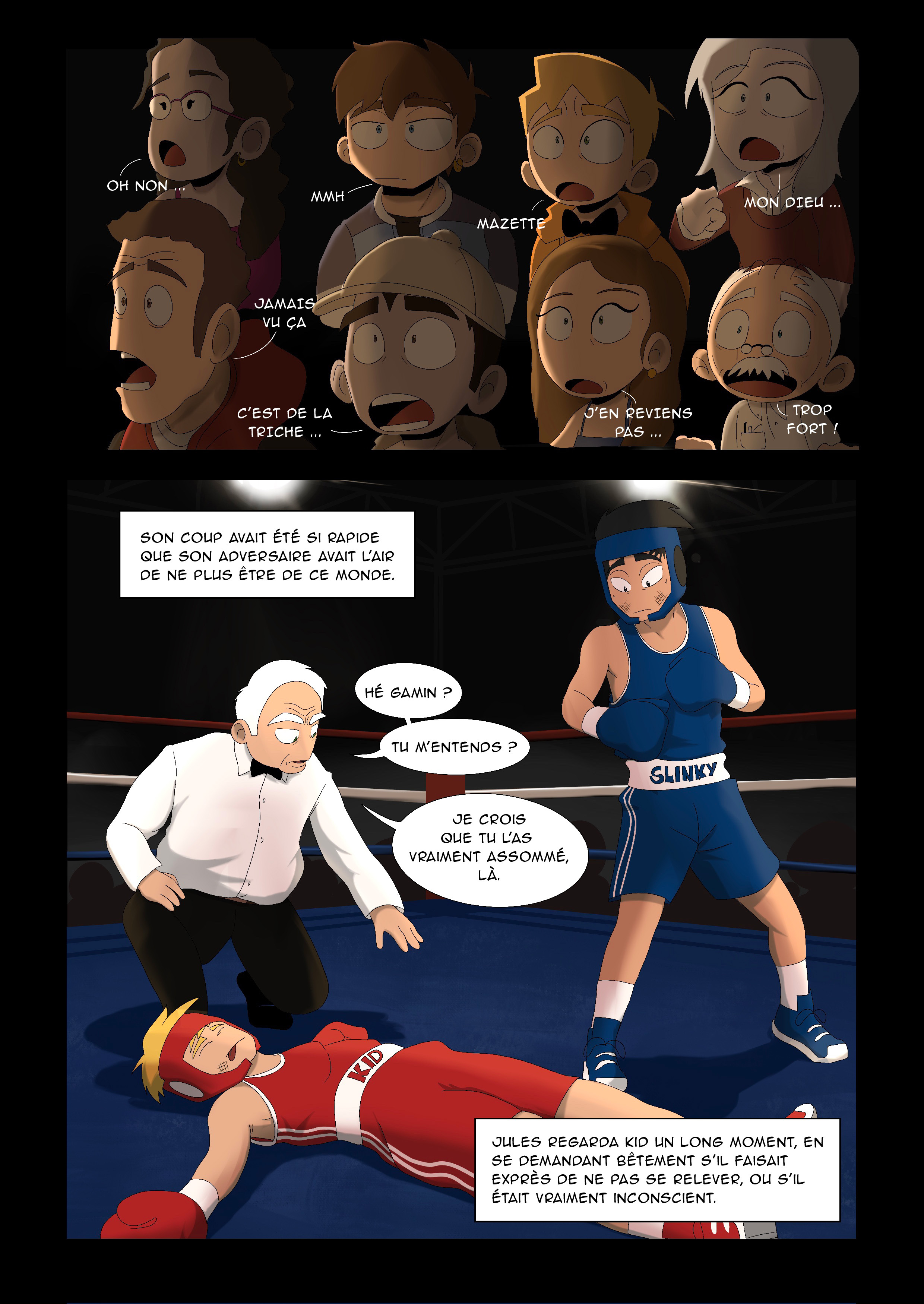 Flextstory — Slinky vs Kid, planche 8/10