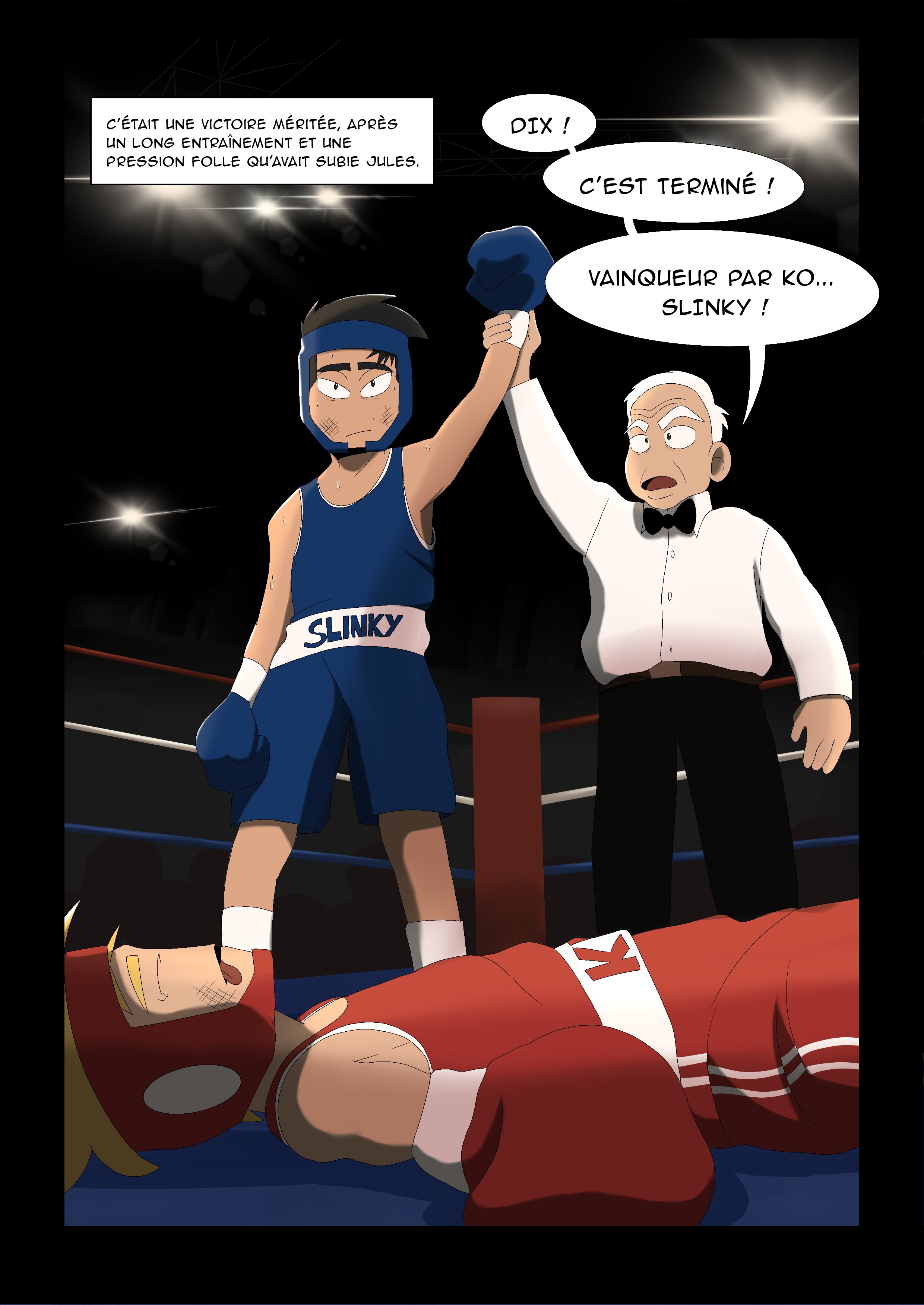 Flextstory — Slinky vs Kid, planche 9/10