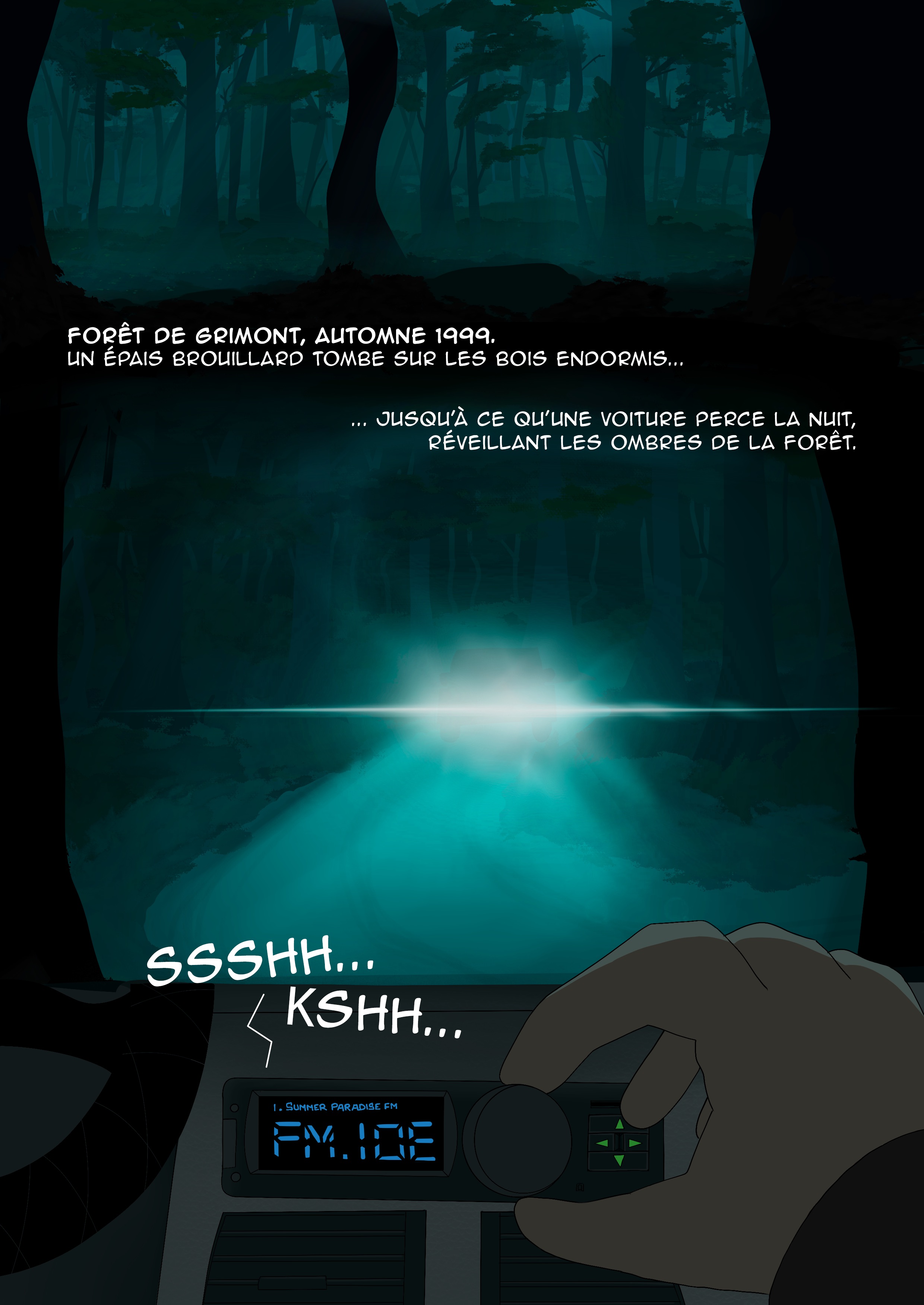 Flextstory — La disparition, planche 1/6