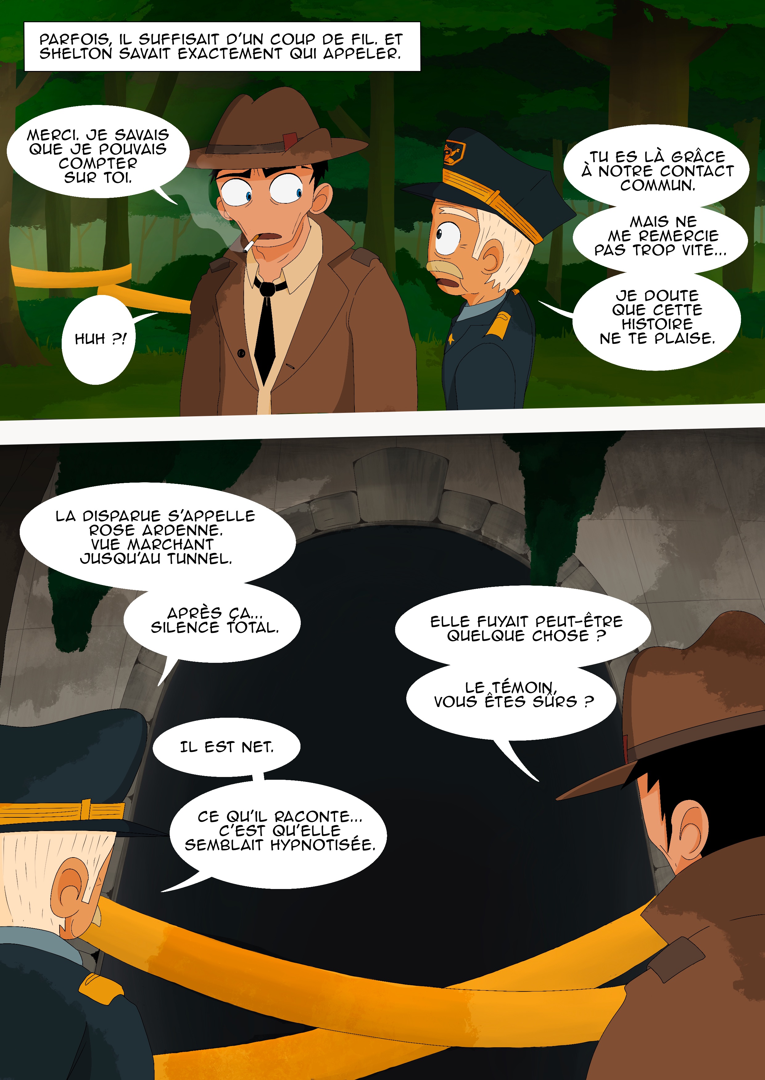 Flextstory — Le détective, planche 4/5