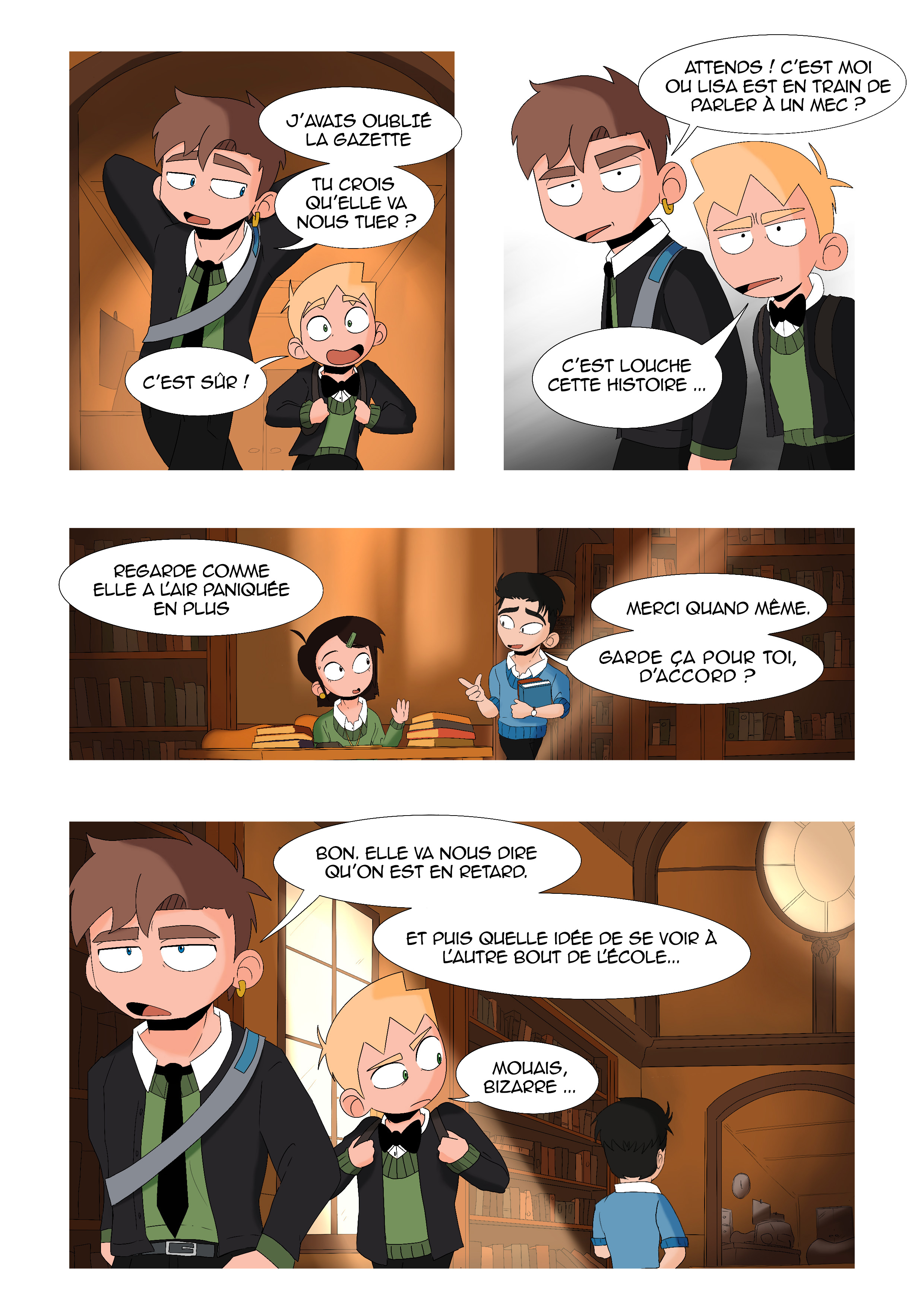 Flextstory — Longueur d'avance, planche 1/3