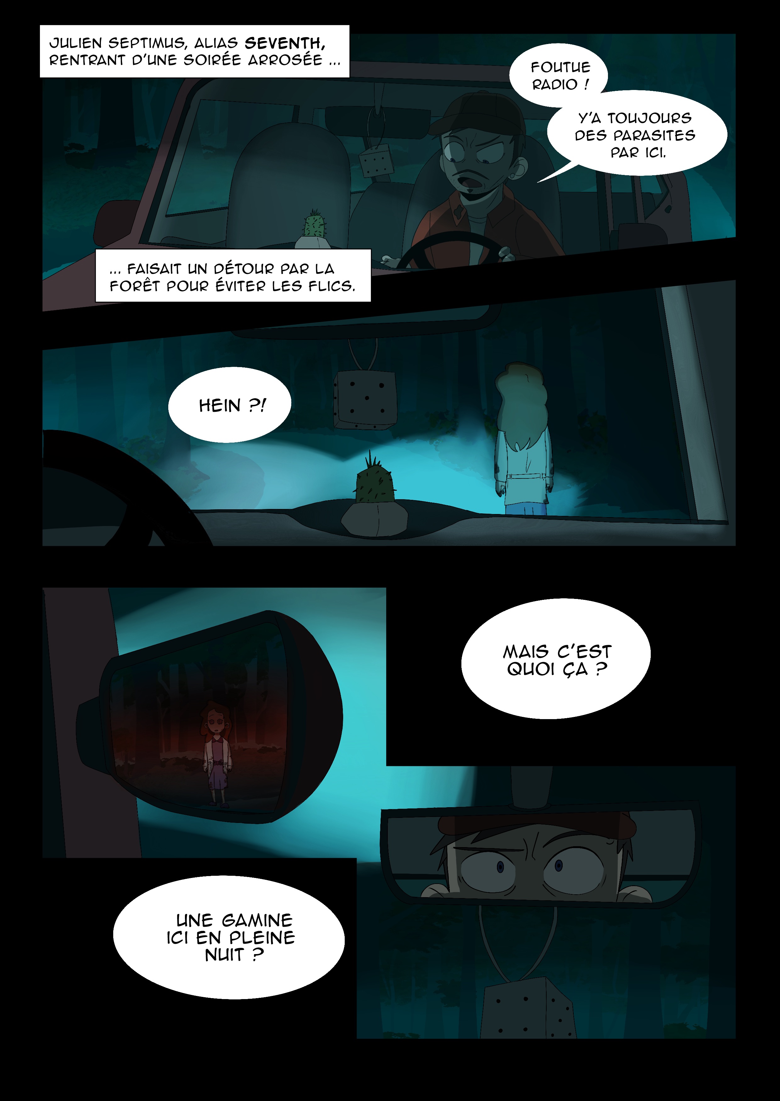 Flextstory — La disparition, planche 2/6