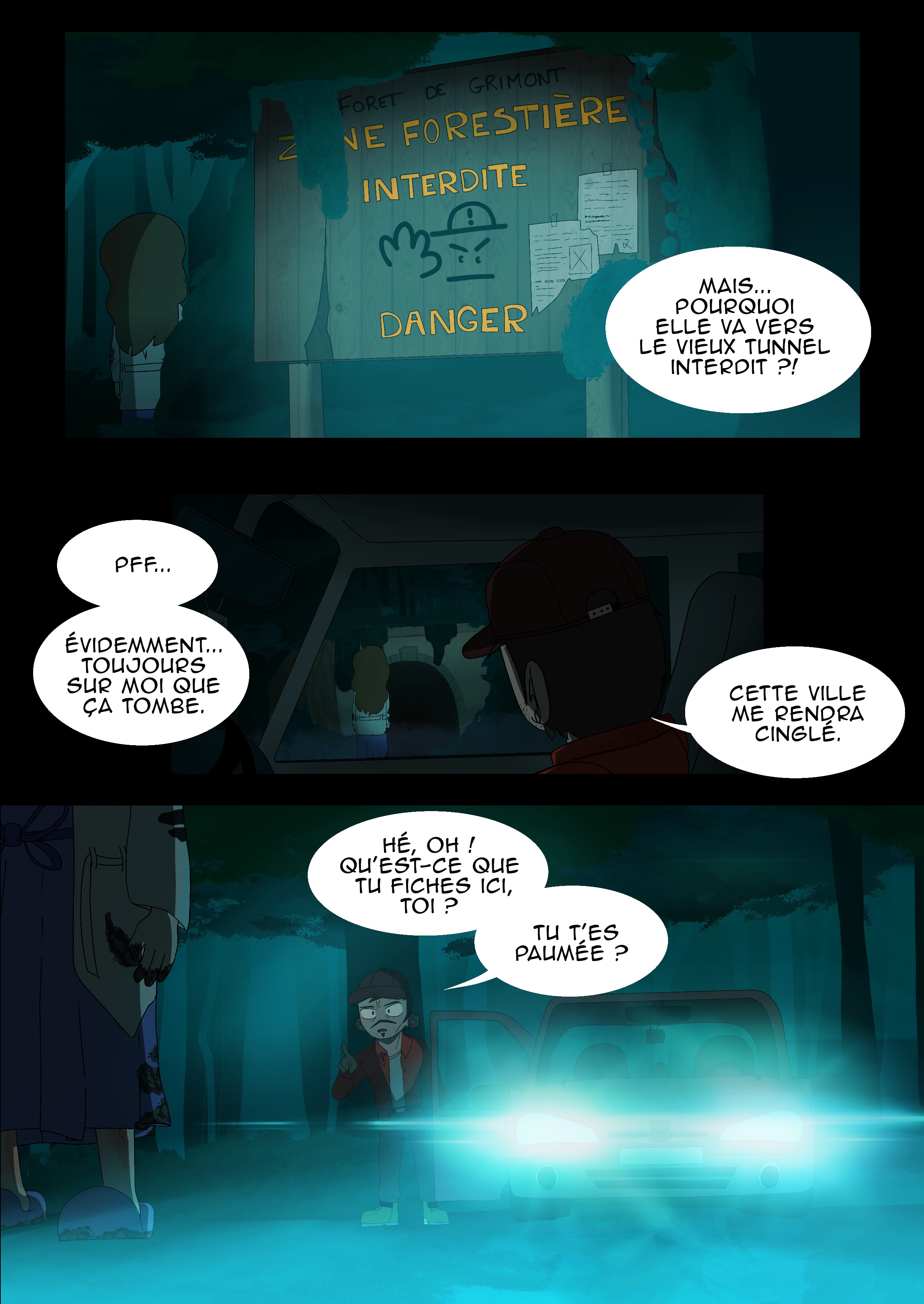 Flextstory — La disparition, planche 3/6